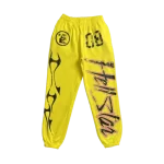 hellstar-sweatpant-yellow