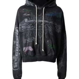 Hellstar Graffiti Hoodie