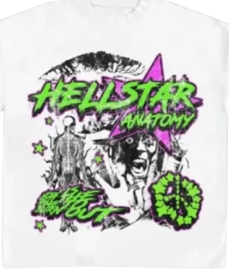 Hellstar Clothing Anatomy T-Shirt White - Image 2